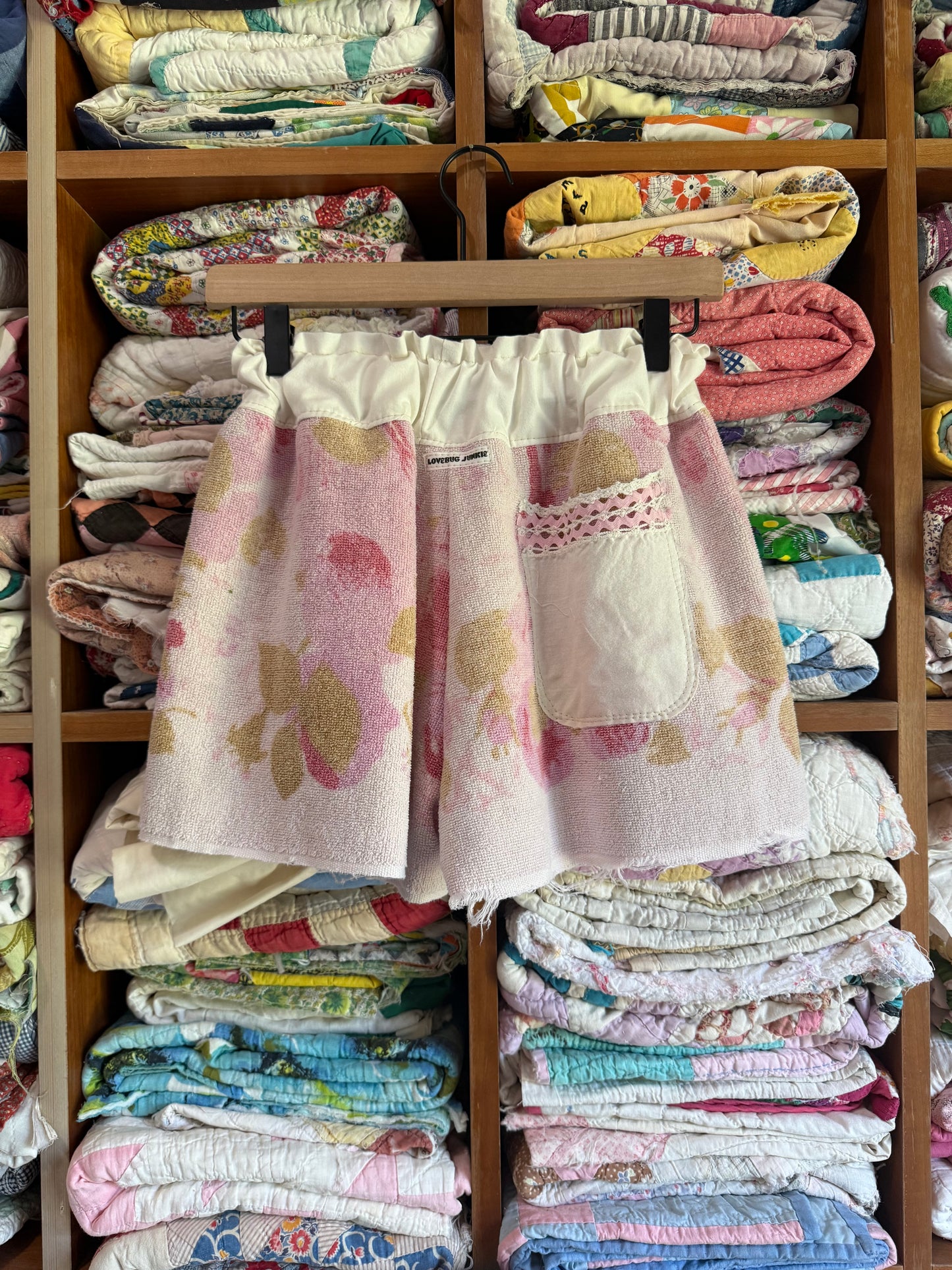 Pink Towel Set (Shorts)