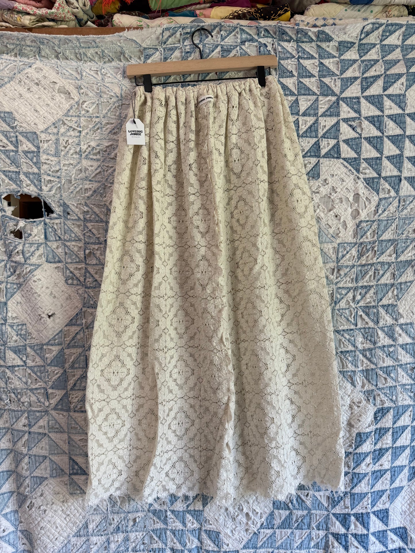 Lace Crochet Skirt M/L