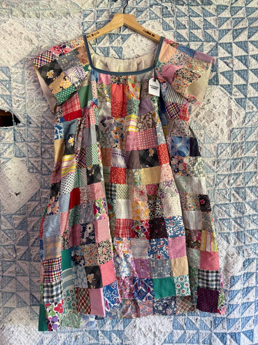 Feed Sack Babydoll Dress
