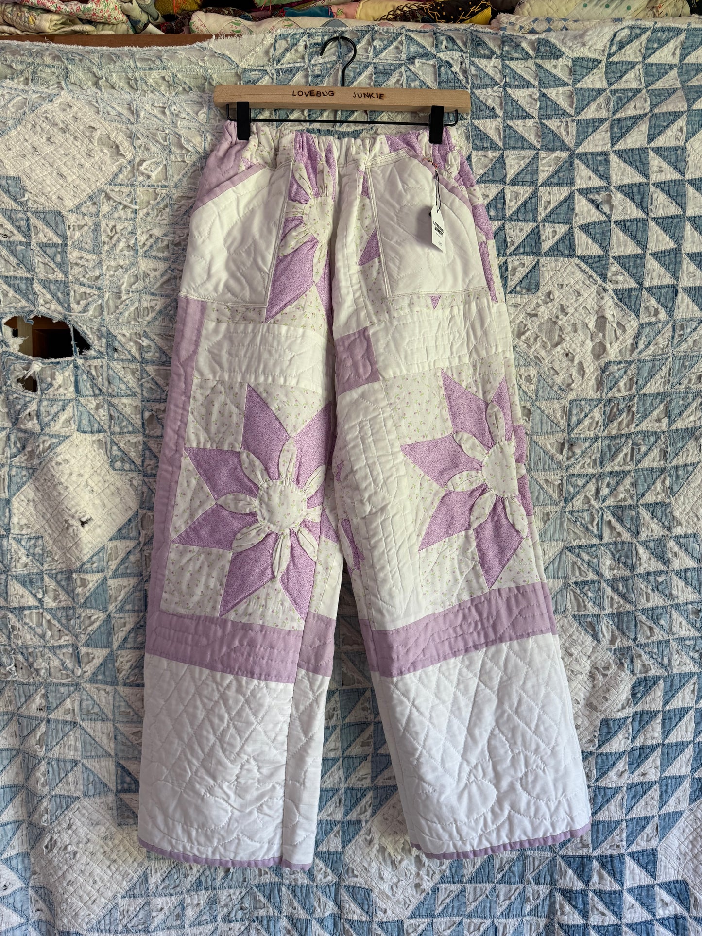 Lilac+ White Pants M/L