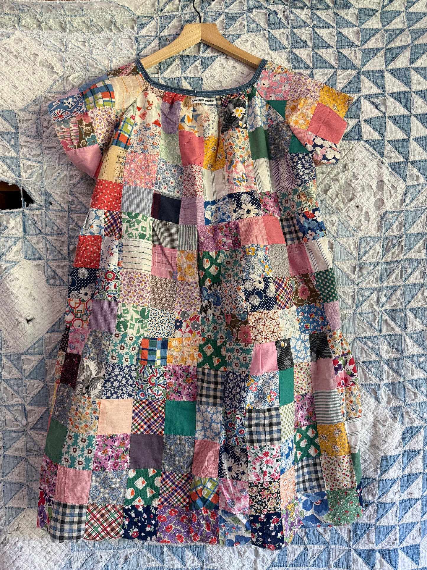 Feed Sack Babydoll Dress