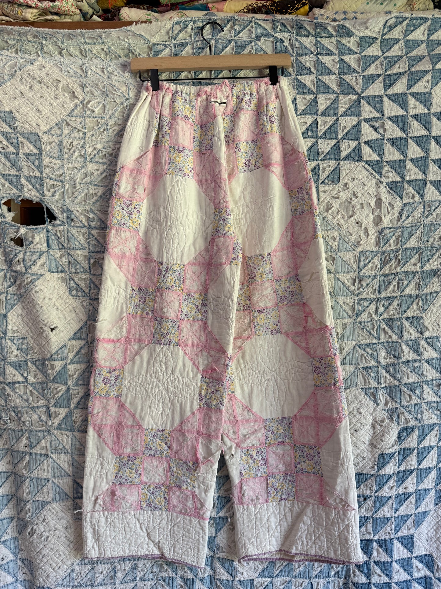 Pink + White Pants M/L