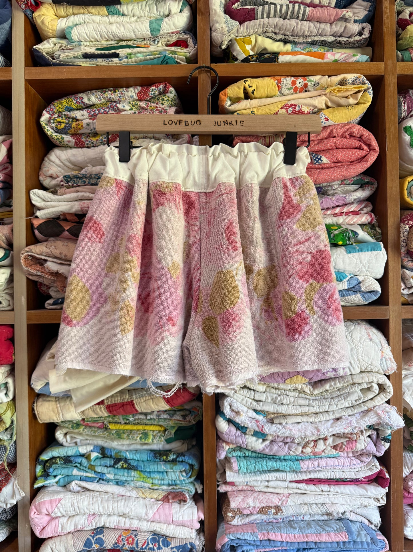 Pink Towel Set (Shorts)