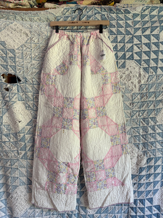 Pink + White Pants M/L
