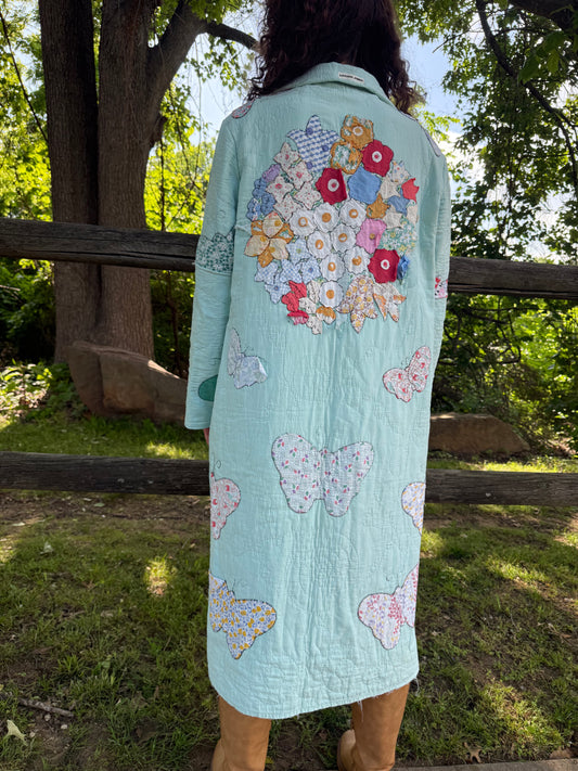Butterfly Bouquet Duster M/L